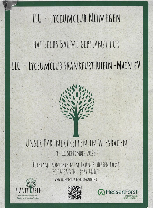 Meet & Greet von Planet Tree im Königsteiner Wald