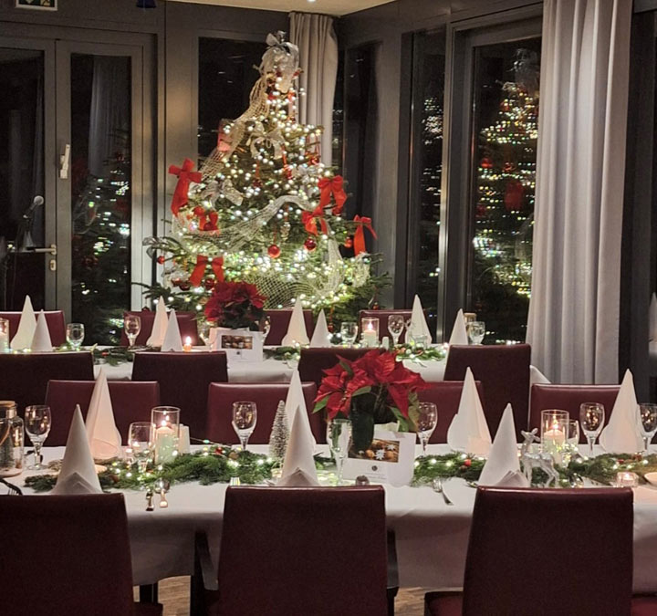Weihnachtsfeier im Golfclub